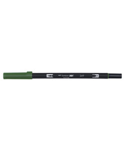 Tombow Dual Brush Pen Hunter Green