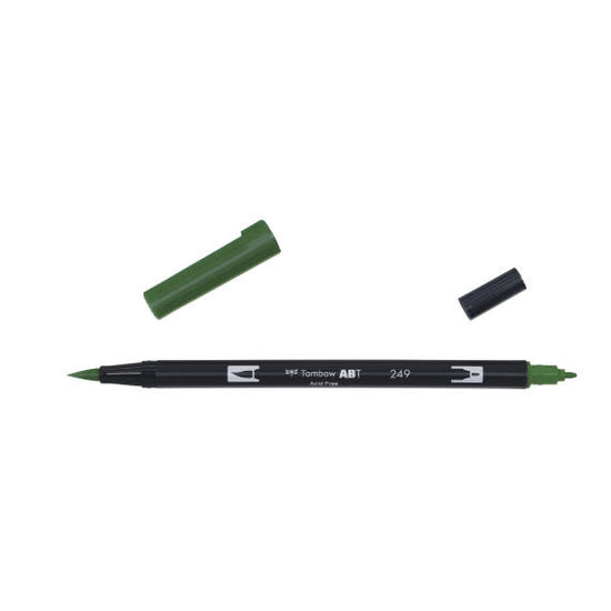 Tombow Tombow Dual Brush Pen Hunter Green