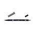 Tombow Tombow Dual Brush Pen Cool Grey 12