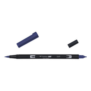 Tombow Dual Brush Pen Jet Blue