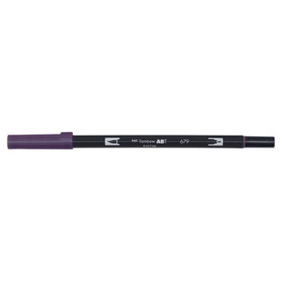 Tombow Dual Brush Pen Dark Plum