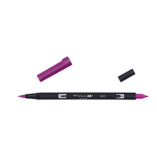 Tombow Dual Brush Pen Deep Magenta