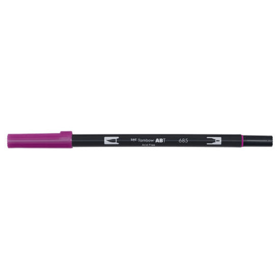 Tombow Tombow Dual Brush Pen Deep Magenta