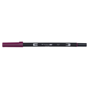 Tombow Dual Brush Pen Port Red