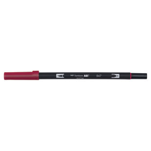 Tombow Dual Brush Pen Crimson
