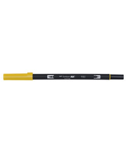 Tombow Dual Brush Pen Chrome Yellow