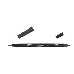 Tombow Dual Brush Pen Lamp Black