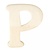 Rayher Houten Letter P 0,3x4cm