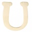 Rayher Houten Letter U 0,3x4cm