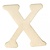 Rayher Houten Letter X 0,3x4cm