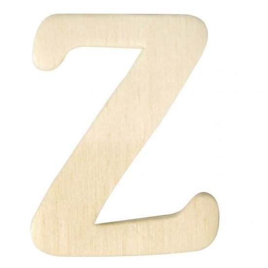 Rayher Houten Letter Z 0,3x4cm