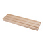 Rayher Houten staander strip 3 sleufs 18x5cm.