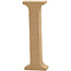 Creotime MDF letter/teken, 13 cm. letter I