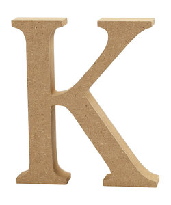 MDF Letter K 1,5x8cm