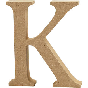 MDF Letter K 1,5x8cm