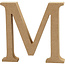 Creotime MDF Letter M 1,5x8cm