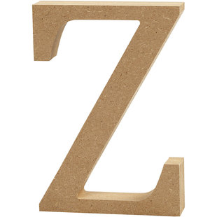 MDF Letter Z 1,5x8cm