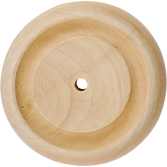 Creotime Wiel, afm 52 x14 mm, gatgrootte 3 mm, grenen