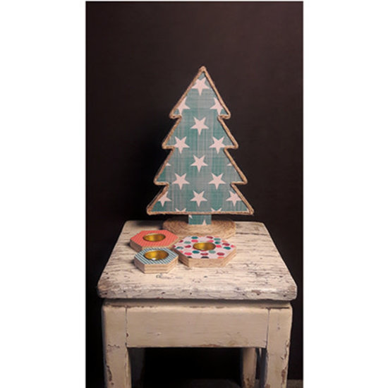 Pronty Pronty Crafts Deco Wood Bomen 350x280mm / 250x200mm  d:18mm