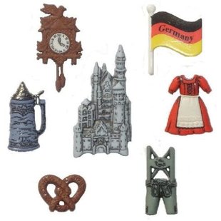 Dress it Up button Destination Germany