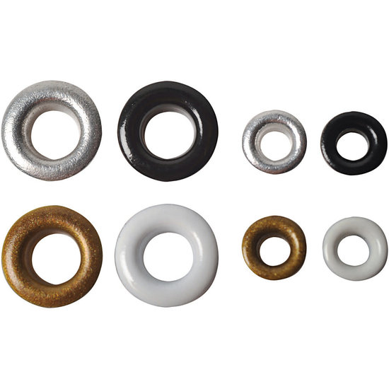 Fiskars Fiskars Eyelets, d: 3,2+4,8 mm, h: 3 mm 120stuks