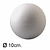 Piepschuim Bal 10cm