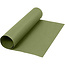 Creotime Faux Leather Papier, unikleurig Groen, B: 50 cm, 350 gr, 1 m.