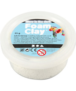 Foam Clay Glow In The Dark 35g