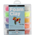 Creotime Foam Clay Basis Kleuren Set 35g 10st