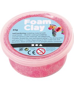 Foam Clay Neon Roze 35g