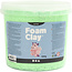 Creotime Foam Clay, Glitter, 560 gr, 1 emmer, Groen