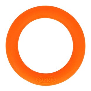 Opry Siliconen Bijtring Rond 5,5cm Oranje