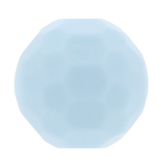 Opry Opry Siliconen Kralen Diamant 1,6cm Blauw 5st
