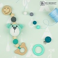 Opry Opry Siliconen Kralen Rond 1,8cm Geel 5st
