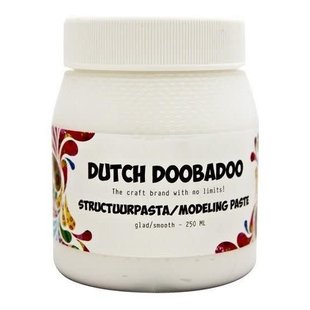 Dutch Doobadoo Structuurpasta Smooth 250ml. Wit