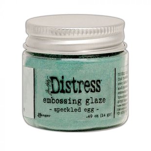 Ranger Distress Embossing Glaze Speckled Egg