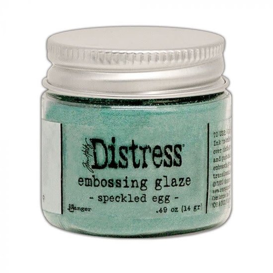 Tim Holtz Ranger Tim Holtz Distress Embossing Glaze Speckled Egg