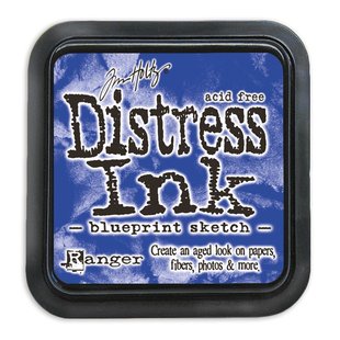 Ranger Distress Ink Tim Holtz Blueprint Sketch