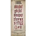 Tim Holtz Sizzix Bigz Die Tim Holtz XL Alphabet Block Talk