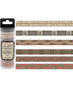 Tim Holtz Idea-Ology Design Tape Humidor 6st