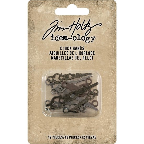Tim Holtz Tim Holtz Idea-Ology Metal Clock Hands 12st