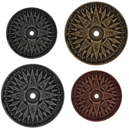 Tim Holtz Tim Holtz Idea-Ology Metal Compass Coins 4st