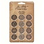 Tim Holtz Tim Holtz Idea-Ology Muse Tokens 12st