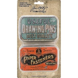 Tim Holtz Idea-Ology Trinket Tins 2st