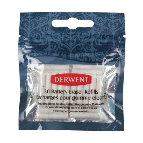 Derwent Derwent Baterry Eraser Refill 30st