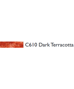 Derwent Coloursoft Potlood C610 Dark Terracotta