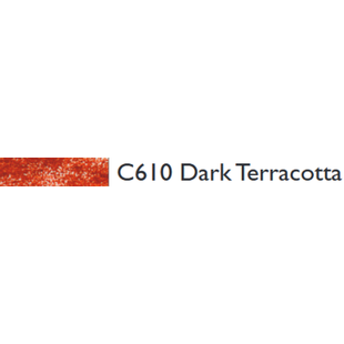 Derwent Coloursoft Potlood C610 Dark Terracotta