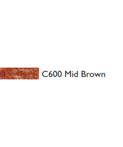 Derwent Coloursoft Potlood C600 Mid Brown