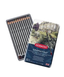 Derwent Graphitint Potloden Set 12st tin