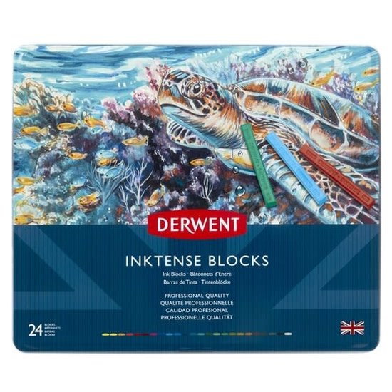 Derwent Derwent Inktense Blocks Set 24st